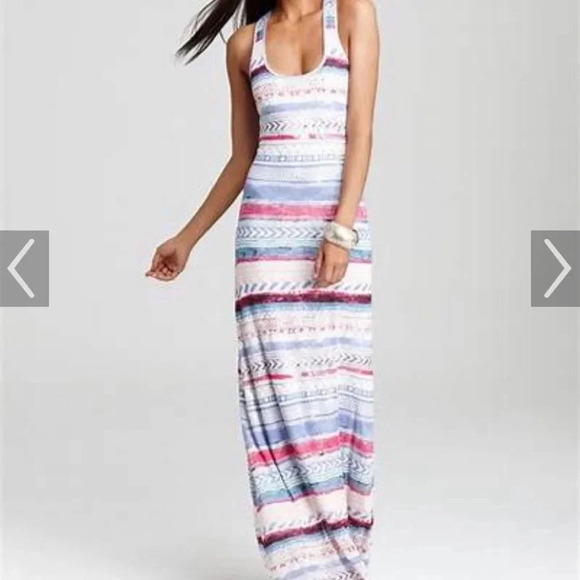 Ella moss Mojave printed maxi dress size M - Picture 1 of 9